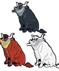 Tommy the Cat 'Primus Stud Bull' Enamel Pin