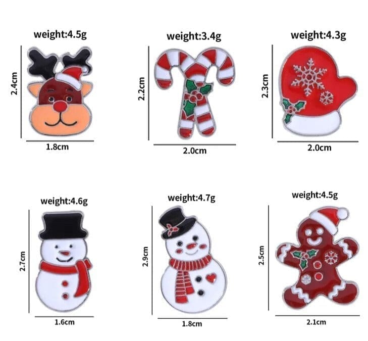 Snow Pin Snowman ‘White Frost’ Enamel Pin – Distinct Pins