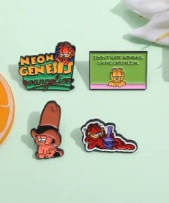 Alternative view of Garfield 'Cowboy Cat' Enamel Pin
