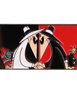 Spy vs. Spy 'Black and White Spies' Enamel Pin