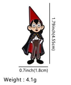 Over The Garden Wall ‘Wirt | Half Brother’ Enamel Pin - Image 4