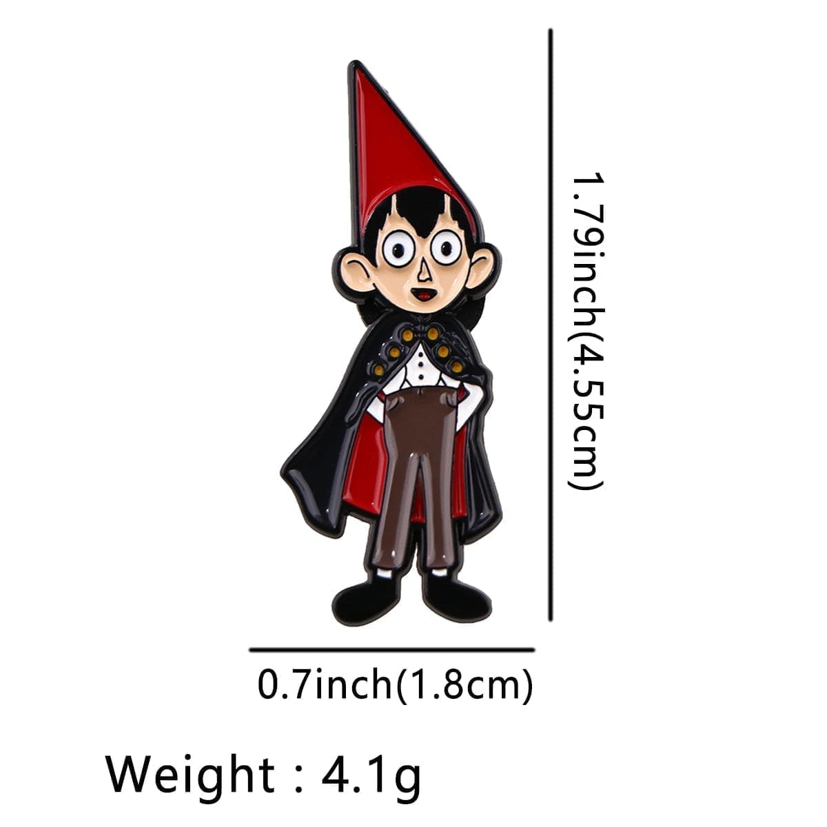 Over The Garden Wall ‘Wirt | Half Brother’ Enamel Pin - Image 4