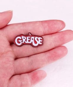 Alternative view of Grease Enamel Pin