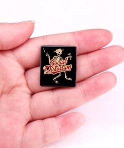 Alternative view of Rock Band 'Social Distortion' Enamel Pin