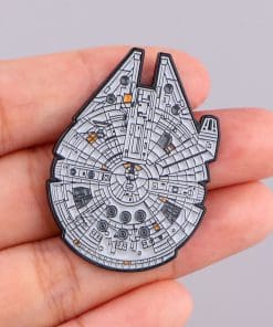 Alternative view of Star Wars 'Millennium Falcon' Enamel Pin