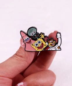 Alternative view of SpongeBob SquarePants 'Underwater World' Enamel Pin
