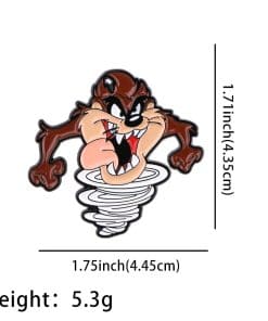 Tasmanian Devil 'Wild Taz' Enamel Pin - Image 4