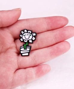 Alternative view of Green Day 'Kerplunk | Sunflower' Enamel Pin