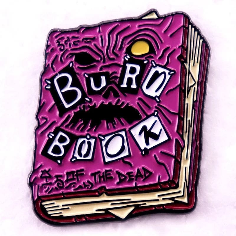 Mean Girls ‘Burn Book of the Dead’ Enamel Pin - Image 5