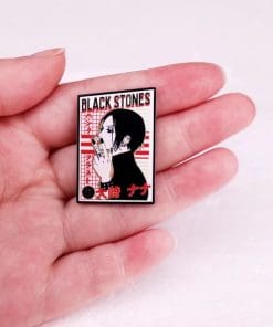 Alternative view of NANA 'Black Stones' Enamel Pin