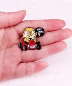 Alternative view of Goose 'Road Rage | Honk Honk' Enamel Pin