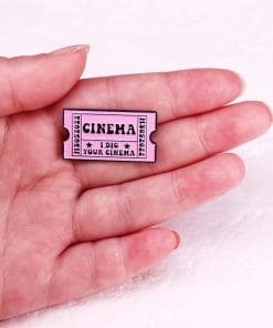 Alternative view of Harry Styles 'I Dig Your Cinema | Ticket' Enamel Pin