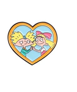 Hey Arnold! 'Love Heart | Helga and Arnold' Enamel Pin