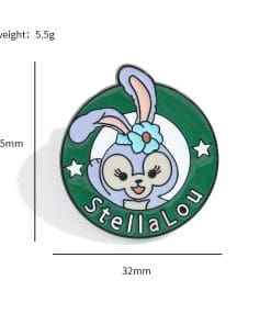 Alternative view of Duffy and Friends ‘StellaLou Coffee’ Enamel Pin