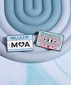 Alternative view of TXT 'Soobin | Hello, I'm MOA' Enamel Pin