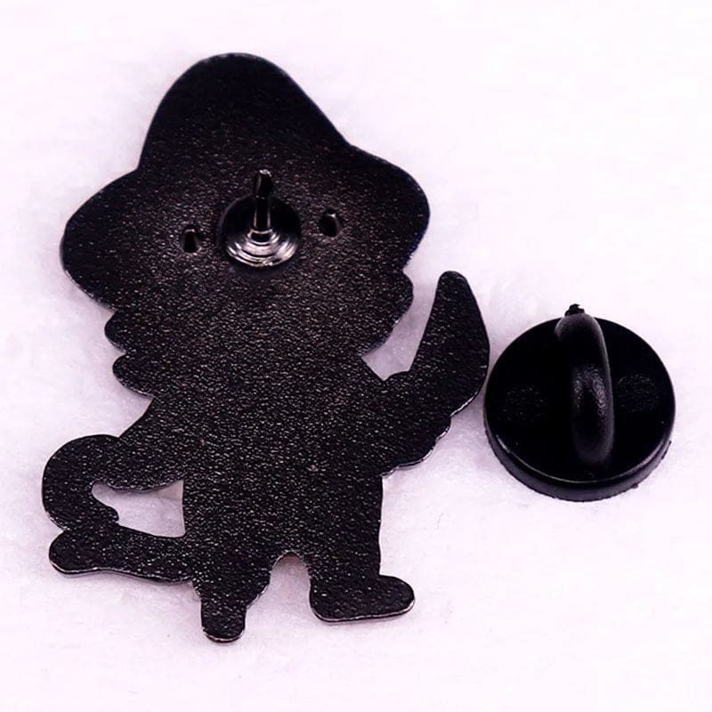 Cat ‘Captain Pirate’ Enamel Pin – Distinct Pins