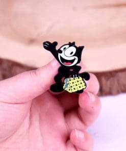 Felix the Cat 'Travel Bag' Enamel Pin - Image 3