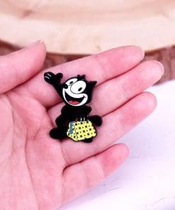 Alternative view of Felix the Cat 'Travel Bag' Enamel Pin