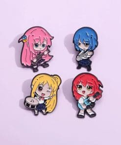 Alternative view of Bocchi the Rock! 'Ikuyo Kita | Guitarist' Enamel Pin