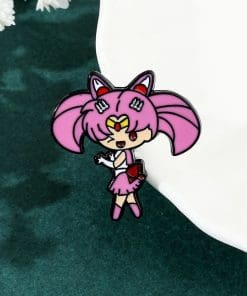 Alternative view of Sailor Moon 'Cute Chibiusa Chibi' Enamel Pin