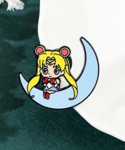 Sailor Moon 'Rest in Crescent' Enamel Pin