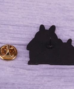 My Neighbor Totoro 'Totoro x C-3PO and R2D2 | Star Wars' Enamel Pin - Image 5