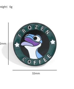 Alternative view of Dis-ney 'Bruni | Frozen Coffee' Enamel Pin