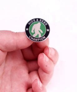 Bigfoot 'Hide & Seek Champion' Enamel Pin - Image 3