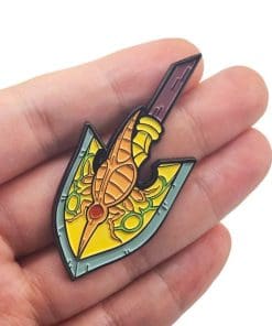 Alternative view of JoJo's Bizarre Adventure 'Requiem Arrow' Enamel Pin