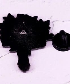 Skeleton Bouquet 'Skull and Roses' Enamel Pin - Image 4