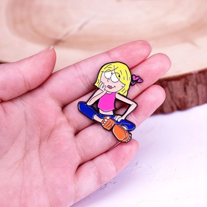 Lizzie McGuire 'Teenage Girl' Enamel Pin - Image 2