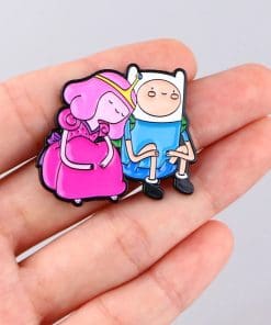 Alternative view of Adventure Time 'Princess Bubblegum and Finn' Enamel Pin