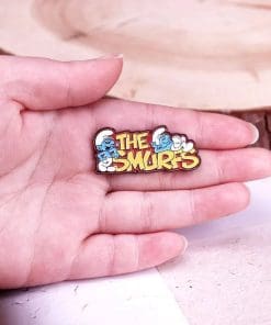 Alternative view of The Smurfs Enamel Pin