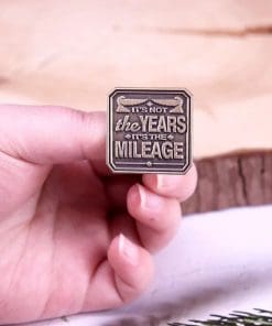 Alternative view of Indiana Jones 'It's Not the Years It's The Mileage' Enamel Pin