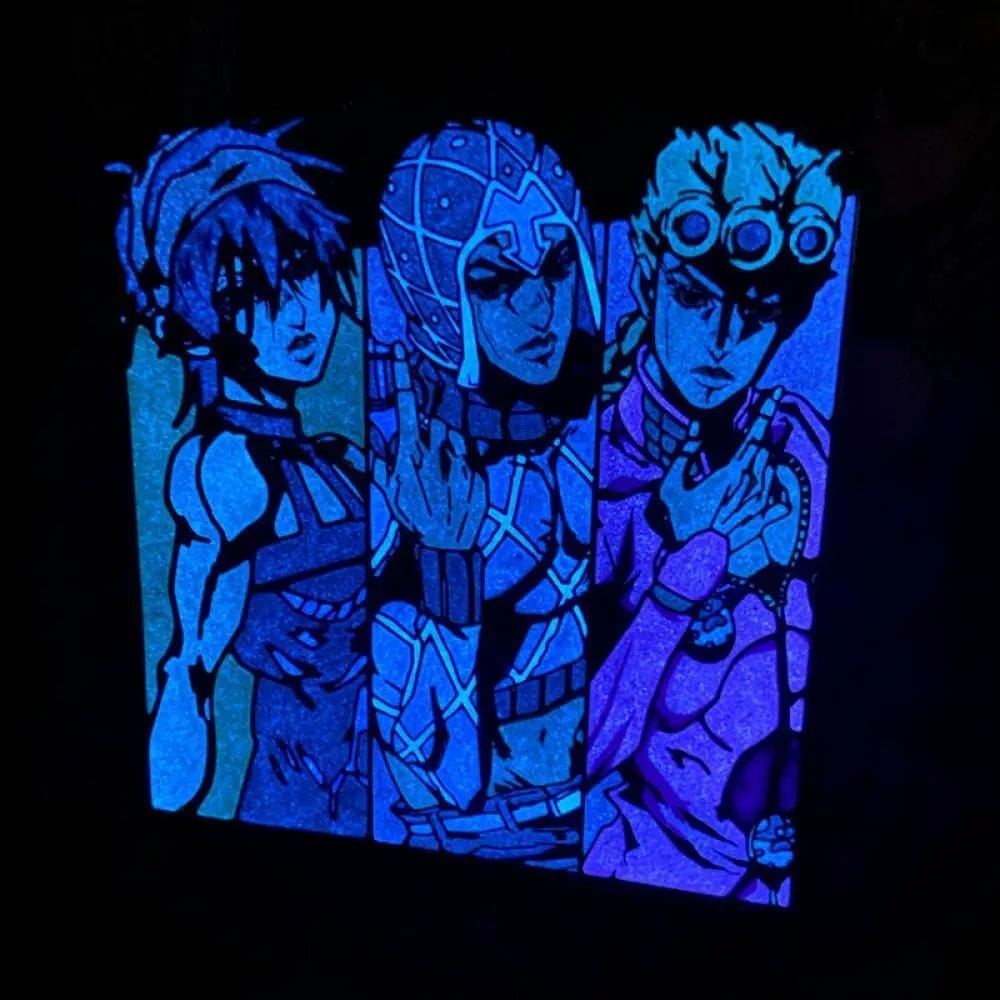 JoJo's Bizarre Adventure 'Narancia | Guido | Giorno' Enamel Pin - Image 2