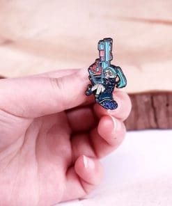 Alternative view of Cyberpunk: Edgerunners ‘Rebecca Cyber Hand’ Enamel Pin