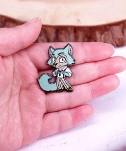 Alternative view of Beastars 'Legoshi' Enamel Pin