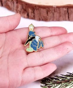 Mothman 'Lamp Dance' Enamel Pin - Image 3