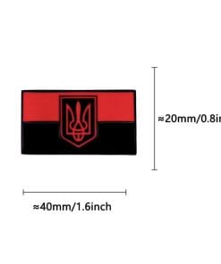 Ukraine Flag 'Ukrainian Insurgent Army' Enamel Pin - Image 4