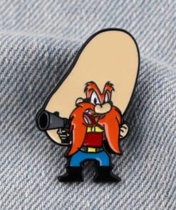 L00ney Tunes 'Yosemite Sam Pistol Gun' Enamel Pin - Image 3