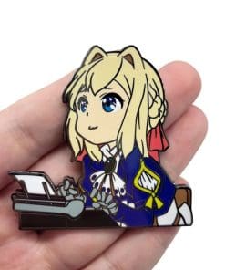 Alternative view of Violet Evergarden 'Postal Service' Enamel Pin