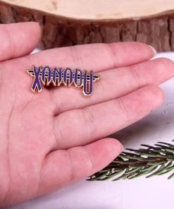 Alternative view of Musical Film' Xanadu' Enamel Pin