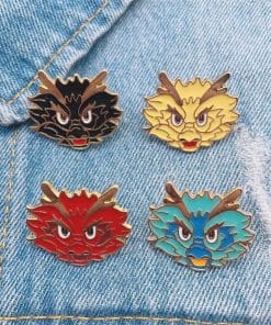 Alternative view of Dragon Ball Z ‘Shenron Colors’ Enamel Pin