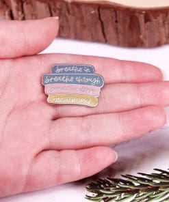 Alternative view of Taylor Swift 'Labyrinth Lyrics' Enamel Pin