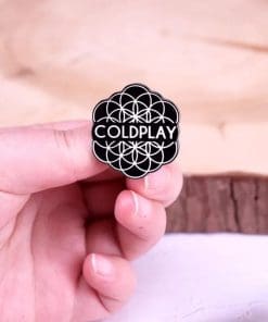 Alternative view of Rock Band 'Coldplay | A Head Full of Dreams Albums' Enamel Pin