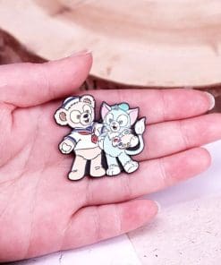 Alternative view of Duffy and Friends 'Duffy and Gelatoni' Enamel Pin