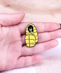 Alternative view of My Hero Academia 'Shota Aizawa | Sleeping Bag' Enamel Pin