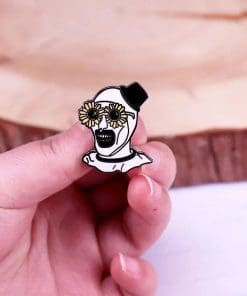 Terrifier 'Art the Clown | Sunflower Glasses' Enamel Pin - Image 3