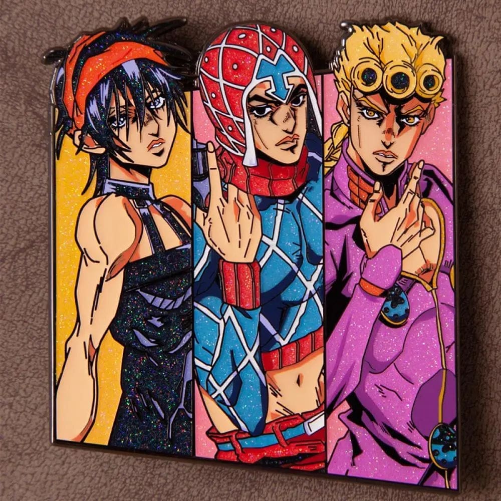 JoJo's Bizarre Adventure 'Narancia | Guido | Giorno' Enamel Pin
