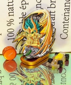Knights of the Dragon 'Saint Seiya x Pikachu' Enamel Pin - Image 4